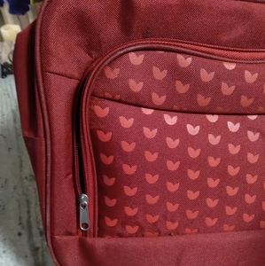💰Maroon overnight bag